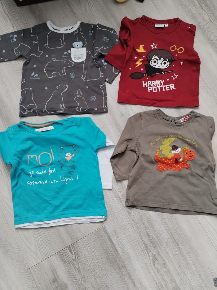 Lot de vêtements garçon taille 9 mois - photo numéro 8