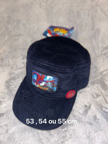 Casquette hiver Spiderman