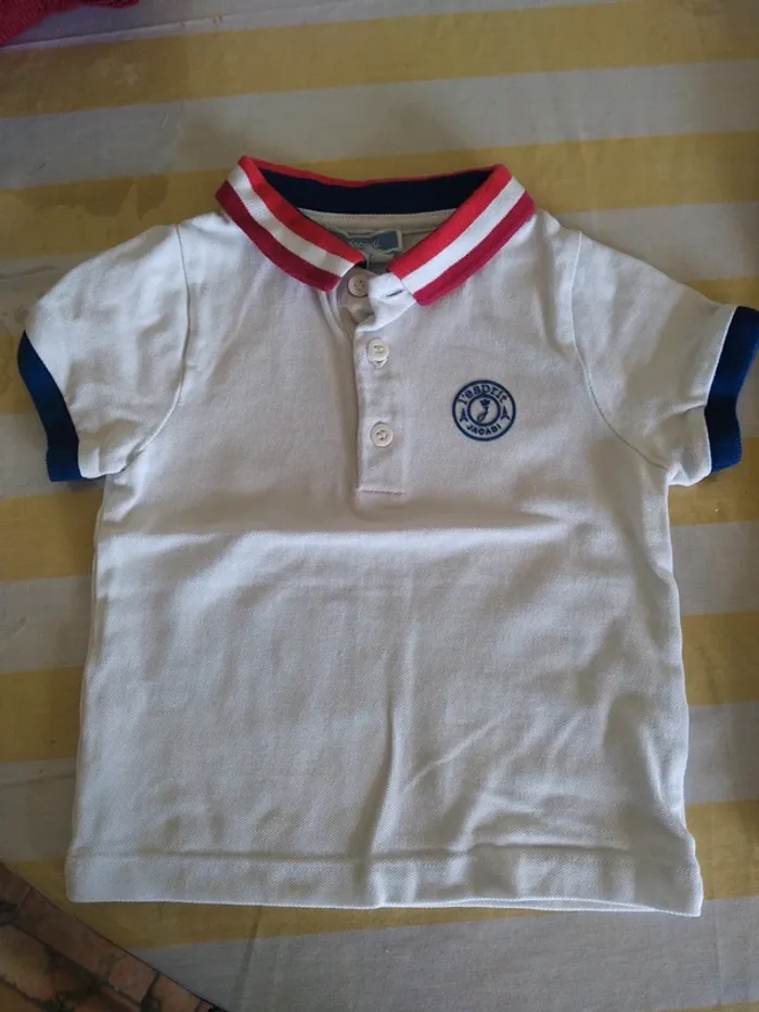 Tenue ensemble bébé baby printemps été spring summer Jacadi Polo pantalon - photo numéro 3