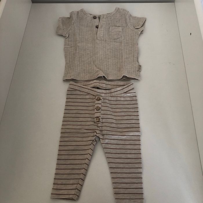 Ensemble beige mixte