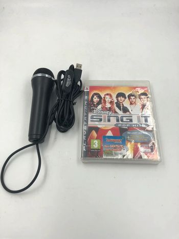 Jeu vidéo Disney Sing It Pop hits + Micro sur console PS3 neuf