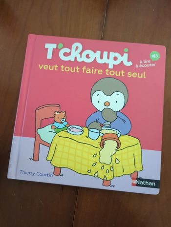 Livre T'choupi veut tout faire tout seul