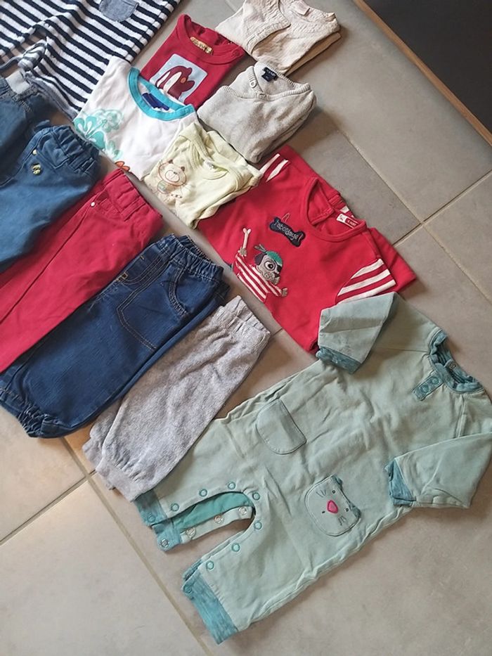 Lot de vêtements garçon en 6 mois - photo numéro 2