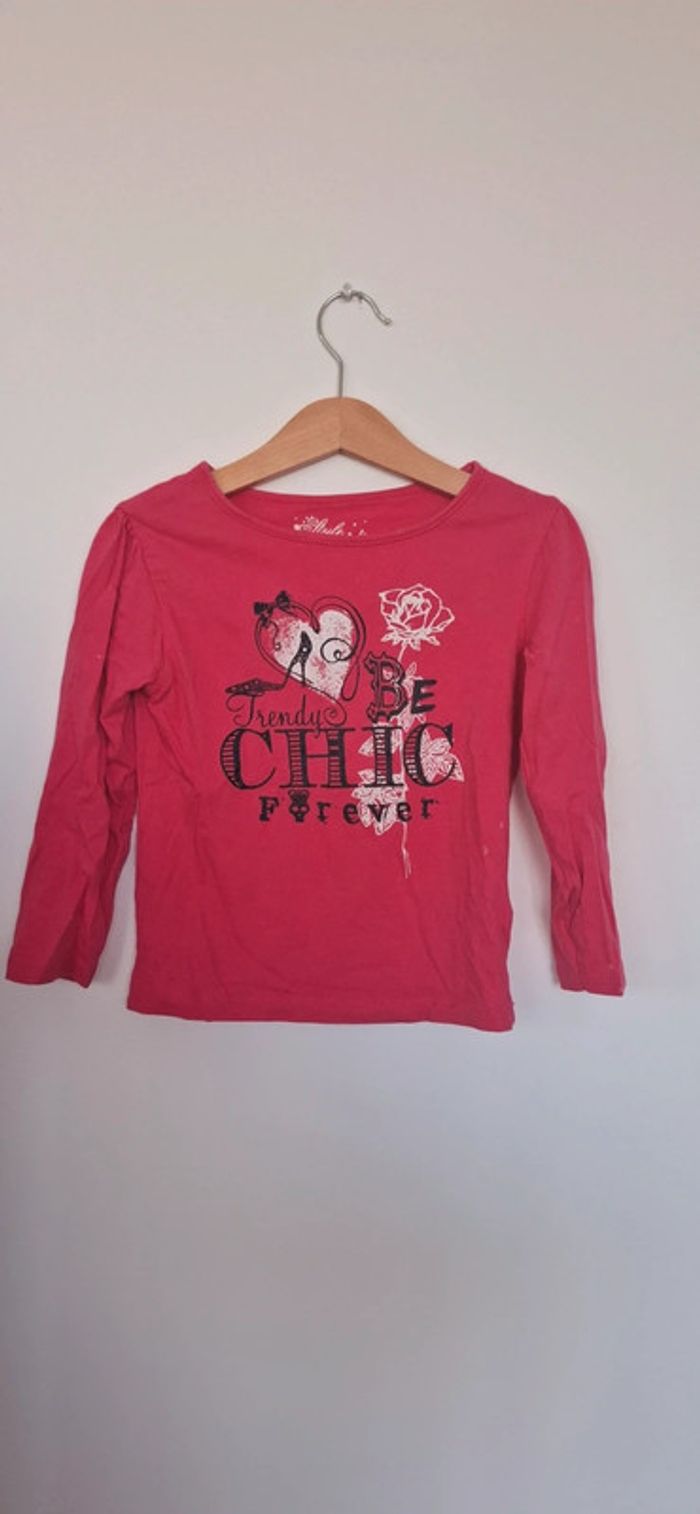 T-shirt manches longues fille – Coloré & girly, parfait pour le printemps ! 🌷