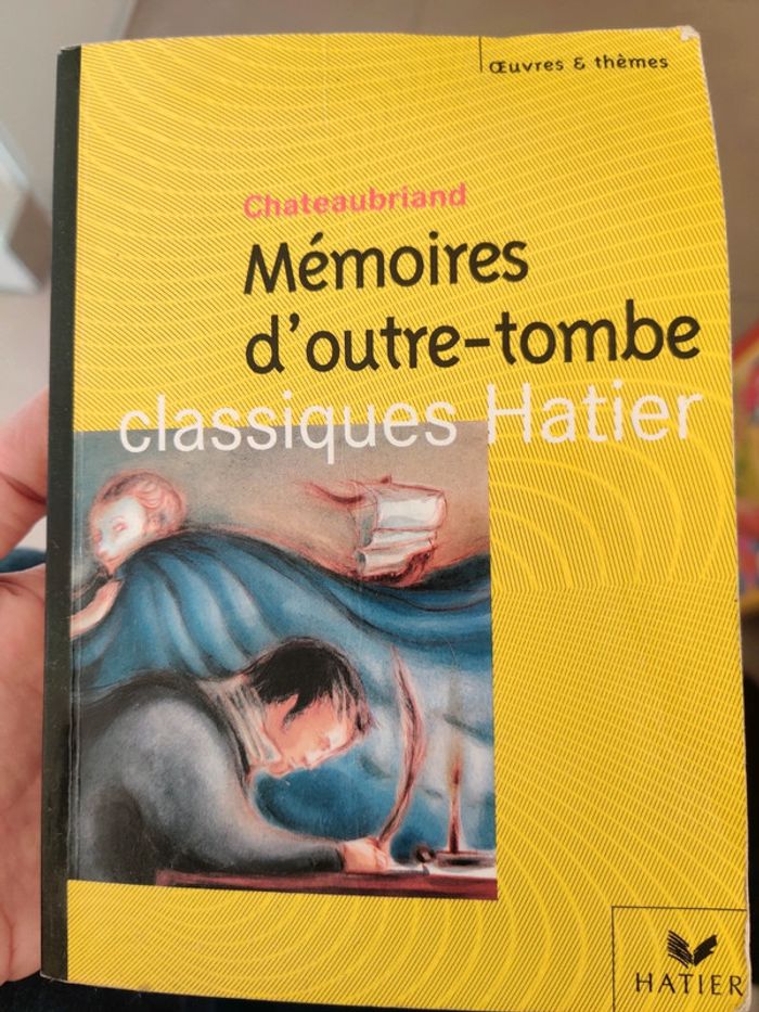 Mémoires d'outre-tombe, Chateaubriand.