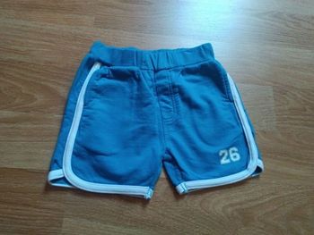 Short molleton bleu 5 ans La fabrique des garçons