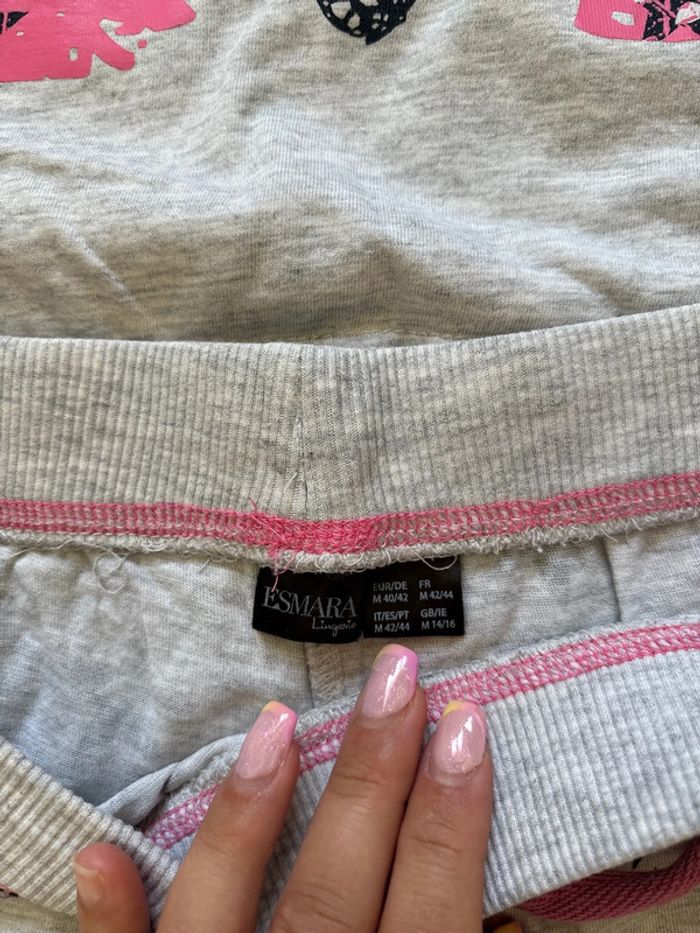 ensemble pyjama short t shirt - photo numéro 2