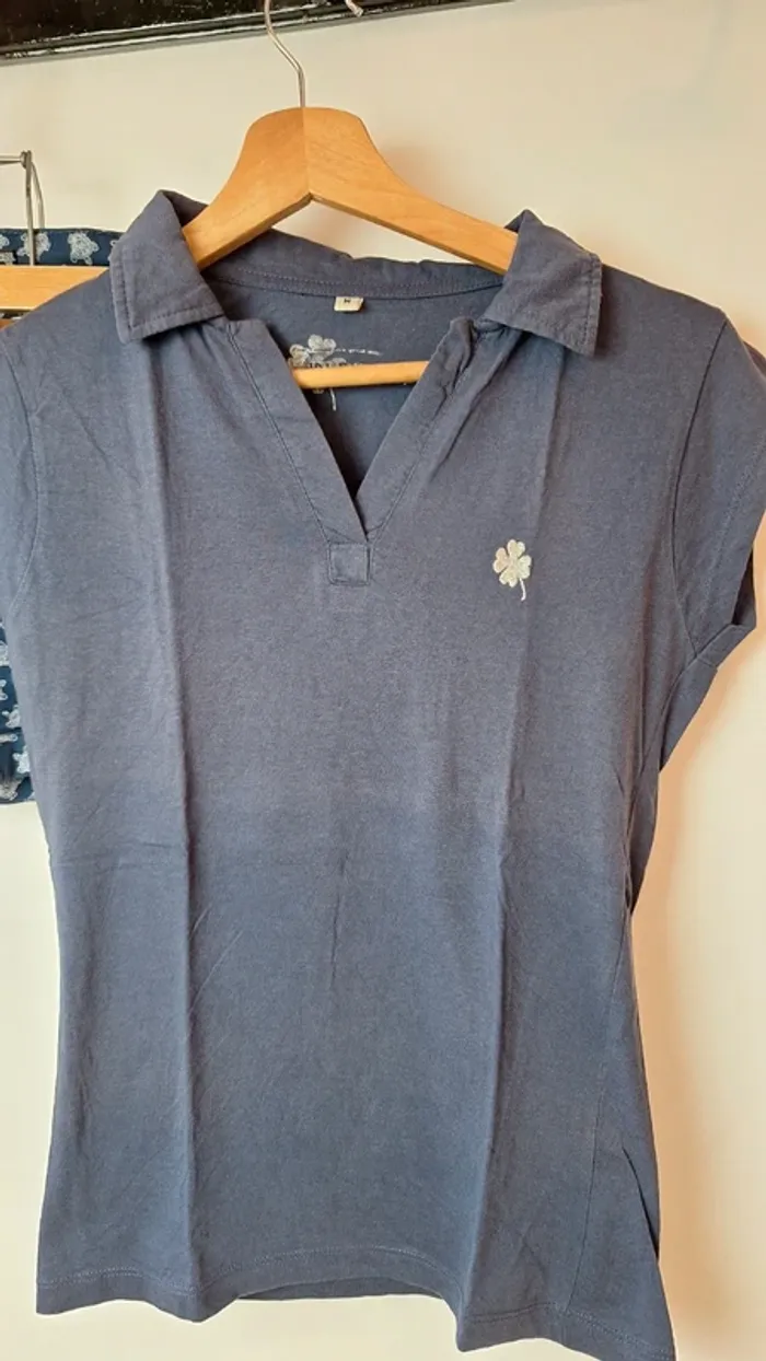 Ensemble short et tee shirt marine 38 - photo numéro 2