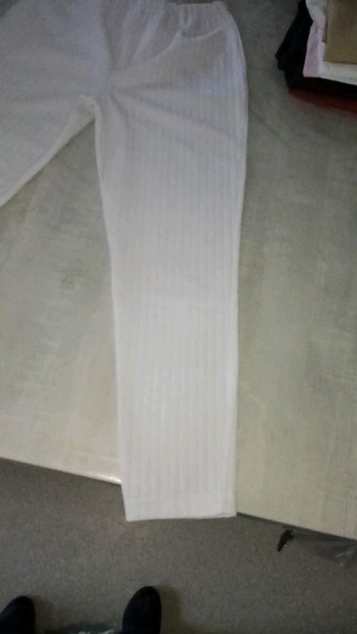 Pantalon blanc femme - photo numéro 2
