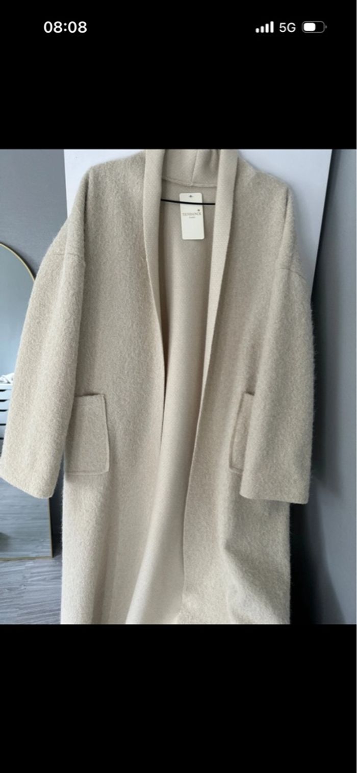 manteau beige