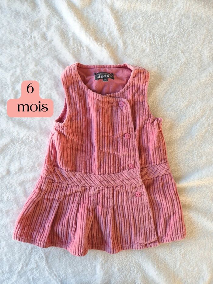 Robe 6 mois rose tout compte fait