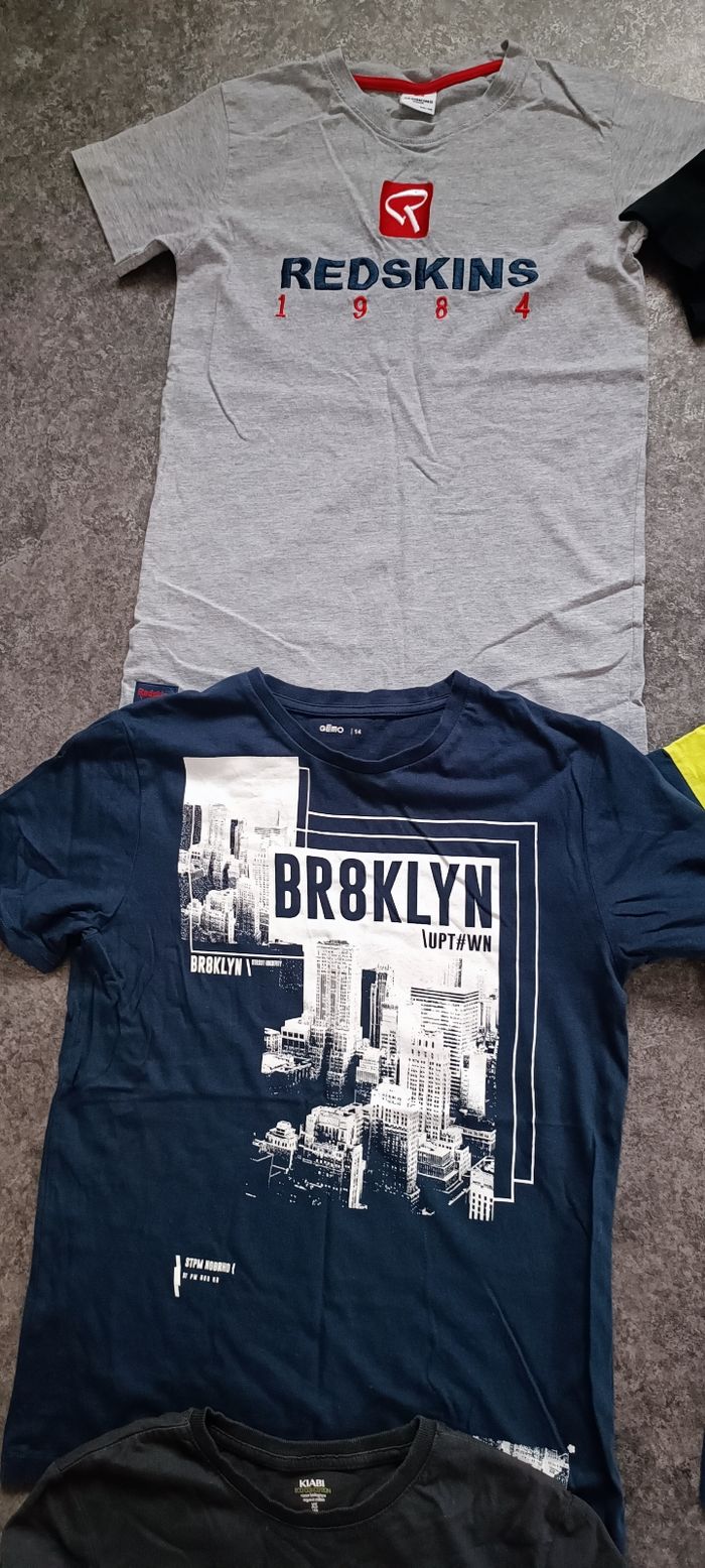 Lot T shirts 14 ans - photo numéro 3