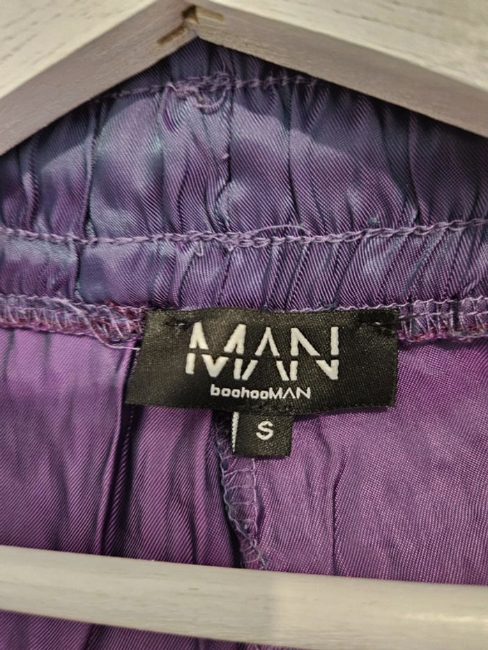 Pantalon survêtement boohoo man violet - photo numéro 3