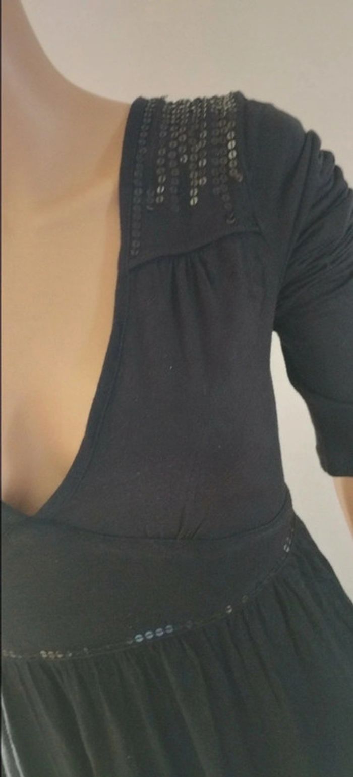 💜 Robe avec sequins 3 Suisses collection taille 40 L #emyfleury_40femme - photo numéro 2