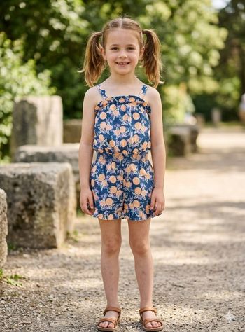 Combinshort fille 8 ans Sergent major