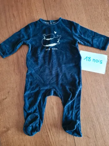 Pyjama velours