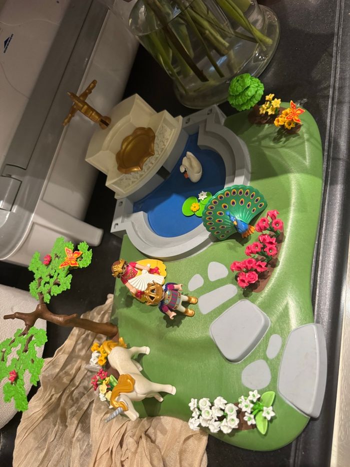 Jardin playmobil