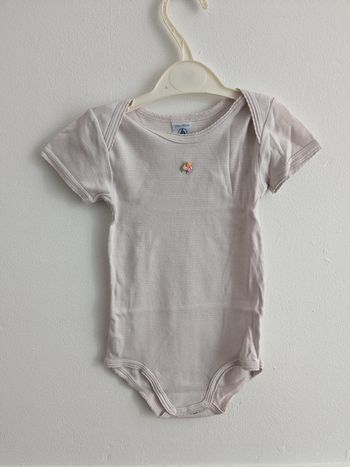 Body 24 mois rose milleraies