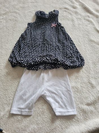 Robe manches courtes