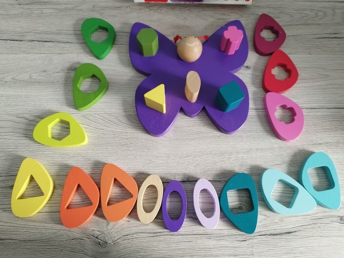 Puzzle en bois papillon - photo numéro 3