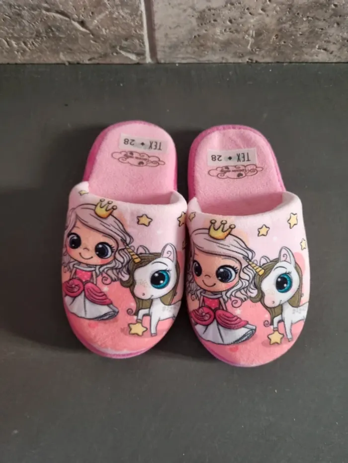 Chaussons licorne - photo numéro 2