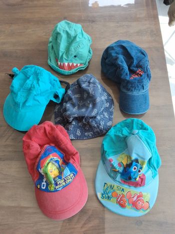 Lot de 6 chapeaux (environ 50cm)