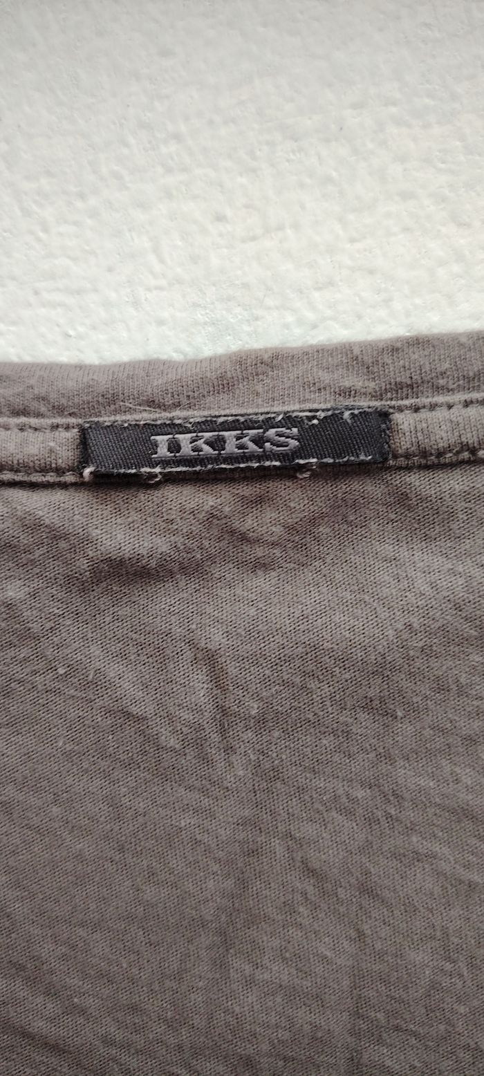 Tee-shirt imprimé IKKS – Taille 40 – coupe fluide - photo numéro 2