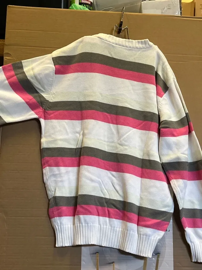 Pull Lacoste 100% Coton Taille 4 (L) - photo numéro 7