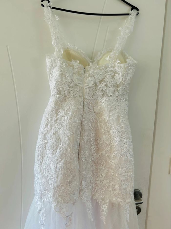 Robe de mariée + voile - photo numéro 6