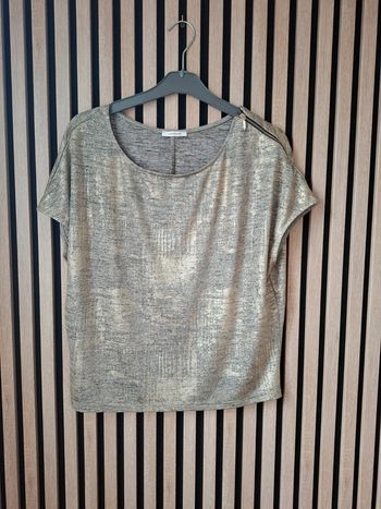 Blouse haut doré Promod T 38