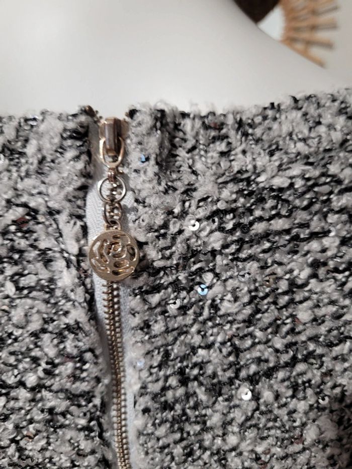 Pull à sequins fermeture dos - photo numéro 6