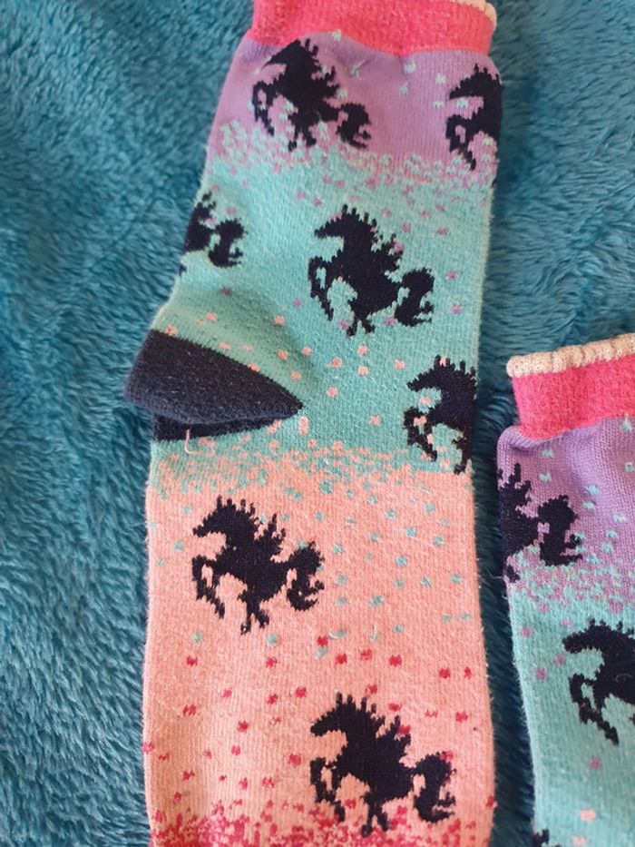 Lot 4 paires de chaussettes collection licorne - photo numéro 2
