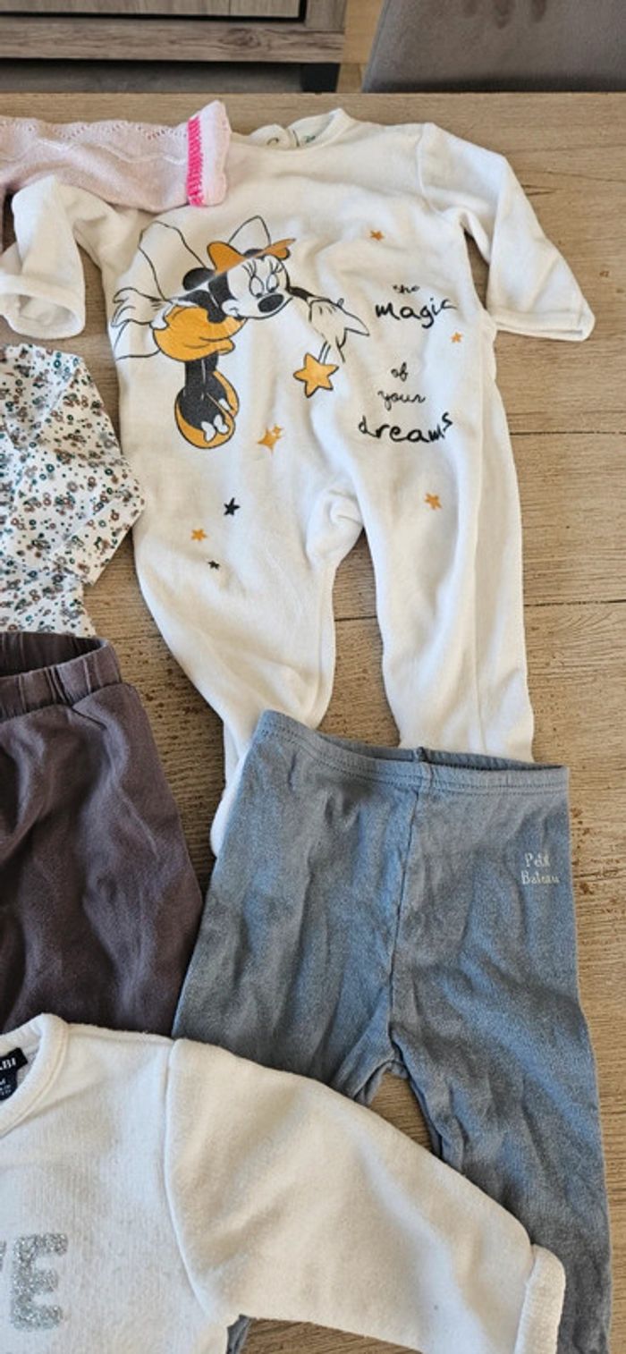 Lot de 10 vêtements d hiver, fille, taille 6 mois - photo numéro 6