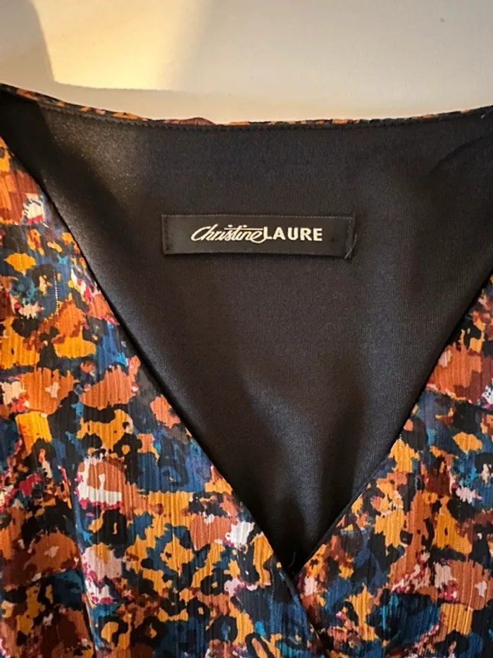 Robe imprime Christine Laure - photo numéro 6