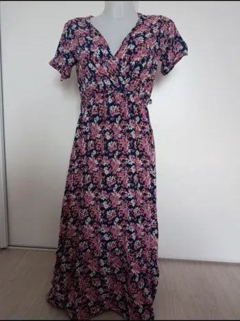 Robe longue fleurie taille 38