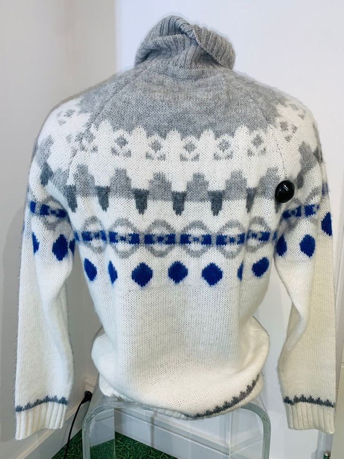 Pull col roulé alpaga et laine mérinos Privati Firenze - photo numéro 4