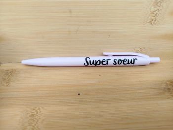 Stylo super soeur