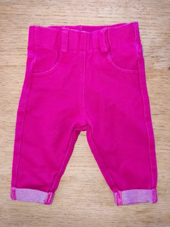 Jean legging rose Kiabi 3 mois excellent état