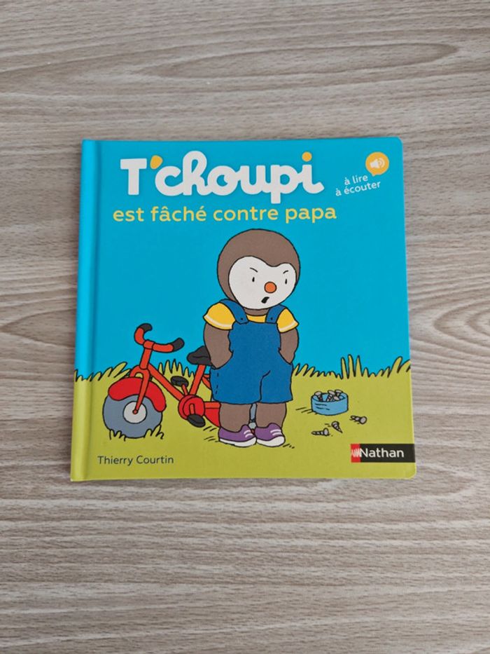 T'choupi est fâché contre papa