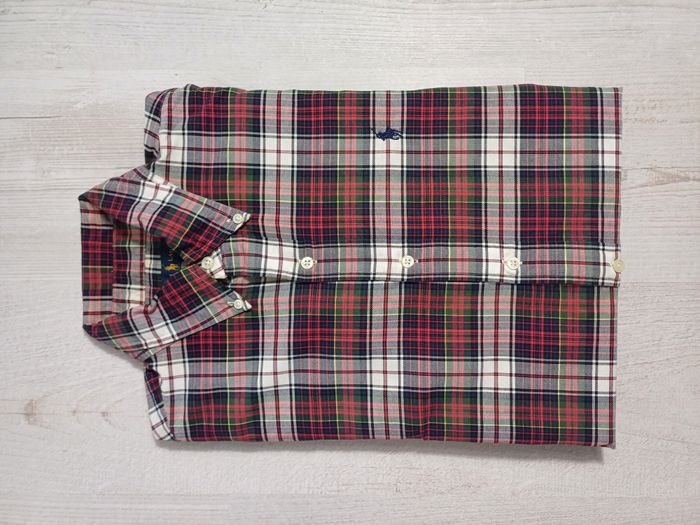 Chemise Ralph Laurent manche Longue / taille L / A carreaux / Très bon état