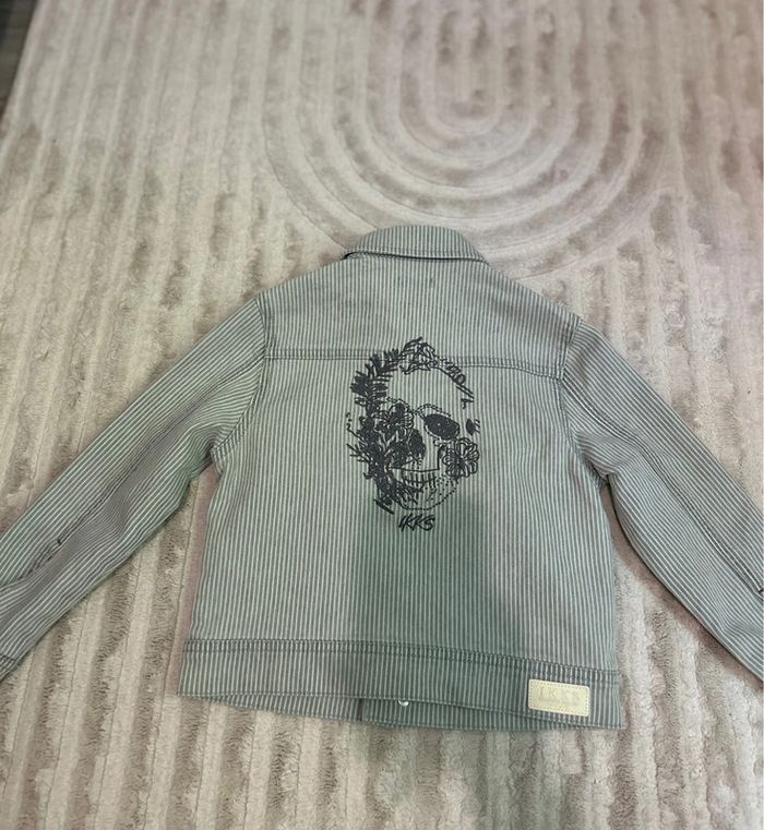 Veste en jeans Ikks taille 5 ans - photo numéro 3