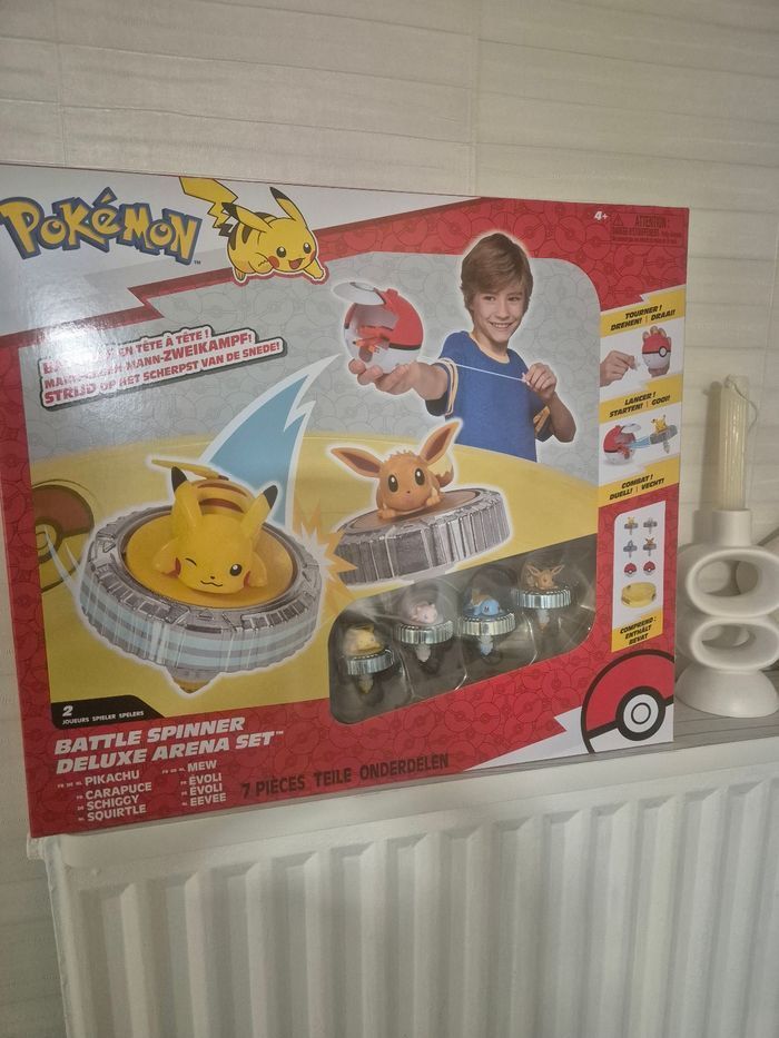 Pokemon Battle Spinner Arena Set- 4 toupies - photo numéro 5