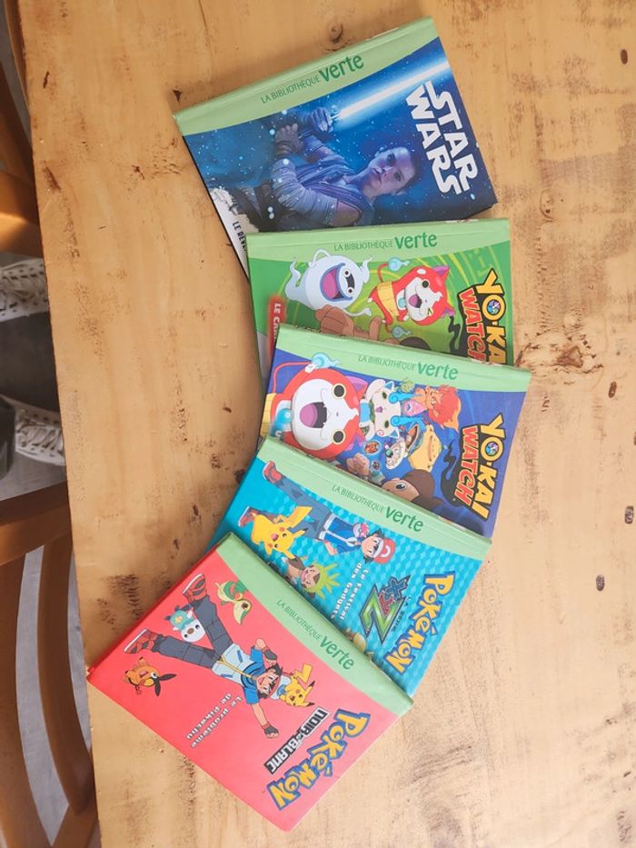 Lot de livres bibliothèque verte