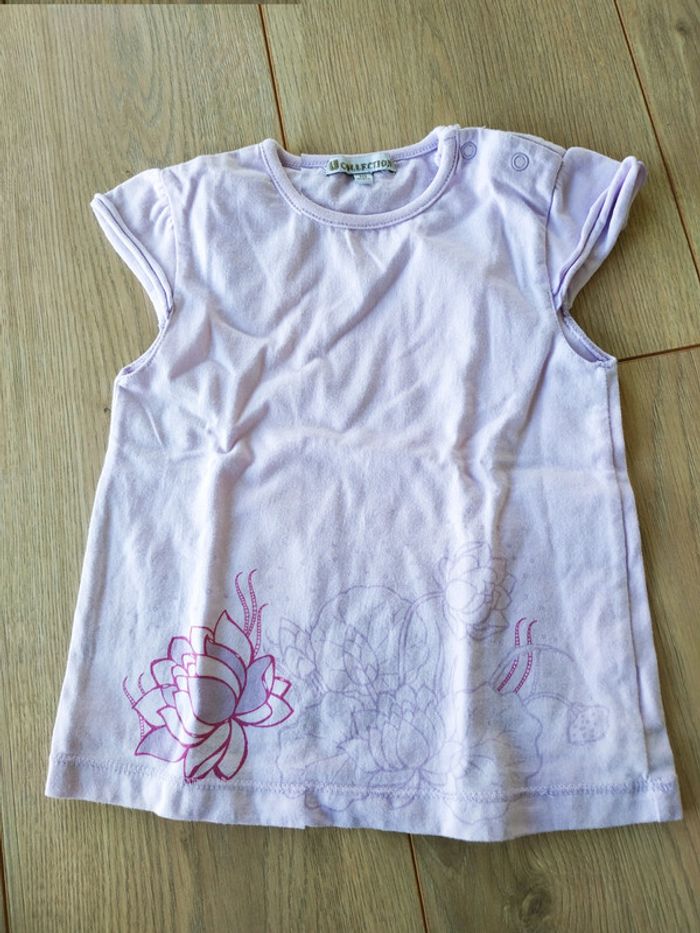 T-shirt fille 18 mois