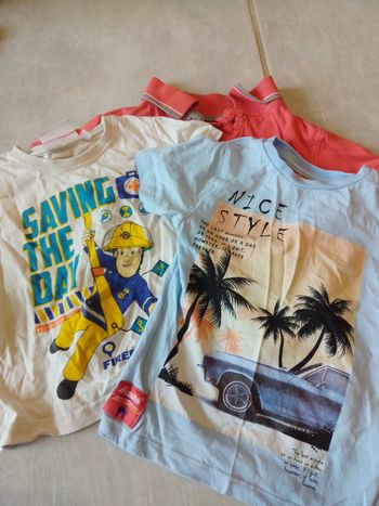 Lot 3 tee-shirts