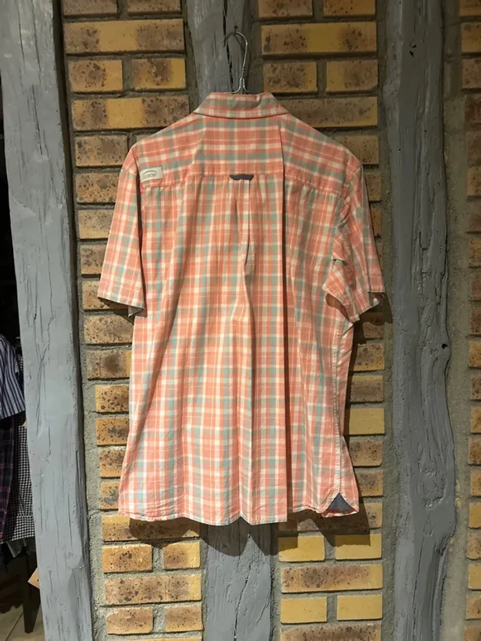 Chemise à carreaux manches courtes homme, oxbow, taille L - photo numéro 6