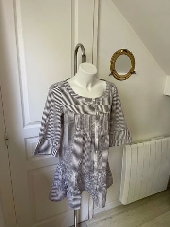 Robe à rayures