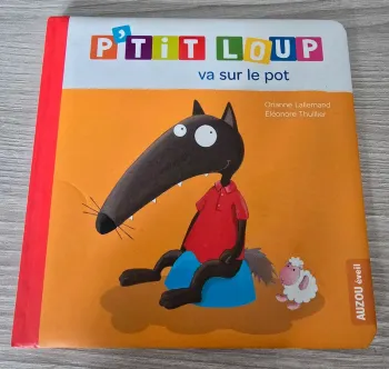 Livre P'tit loup va sur le pot