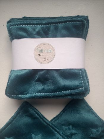 Cotons lavable en minky