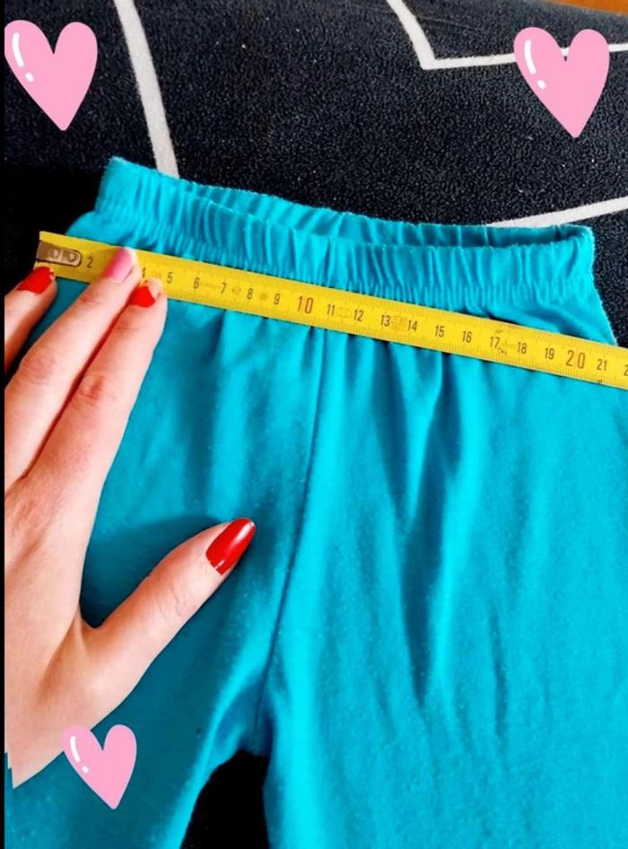 Legging bleu 2ans - photo numéro 4